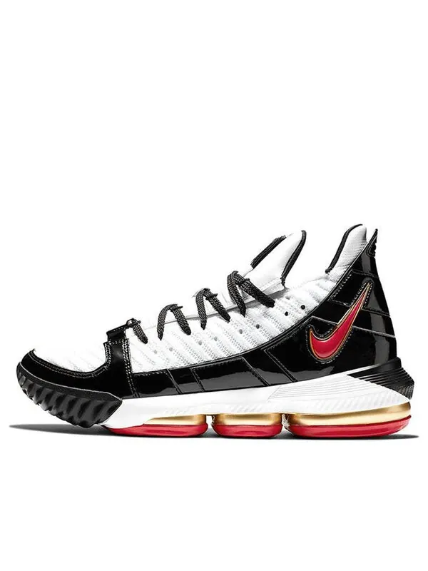 Кроссовки леброн 16 Nike — изображение 1 из 4, белый/черный-красный