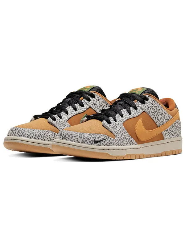 Кроссовки sb dunk low pro Nike — изображение 3 из 4, коричневый/серый