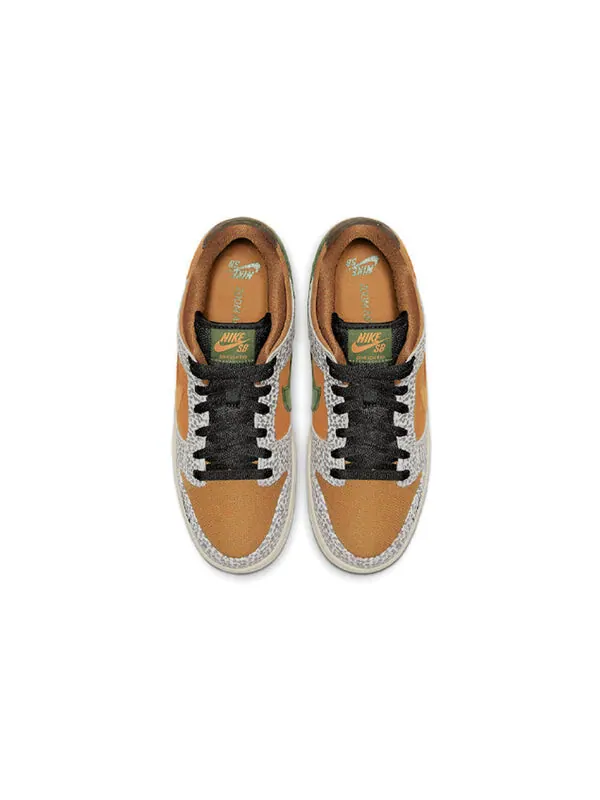 Кроссовки sb dunk low pro Nike — изображение 4 из 4, коричневый/серый