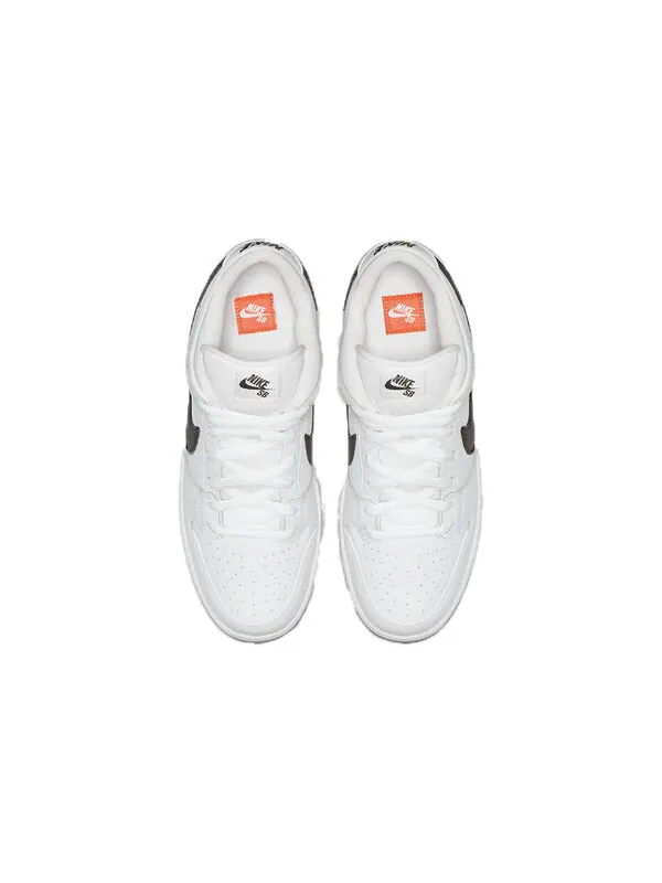 Кроссовки dunk low pro iso sb Nike — изображение 4 из 4, белый/черный