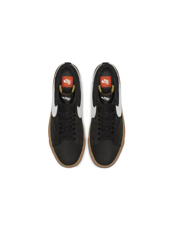 Кроссовки блейзер средний sb Nike — изображение 4 из 4, черный/белый/оранжевый