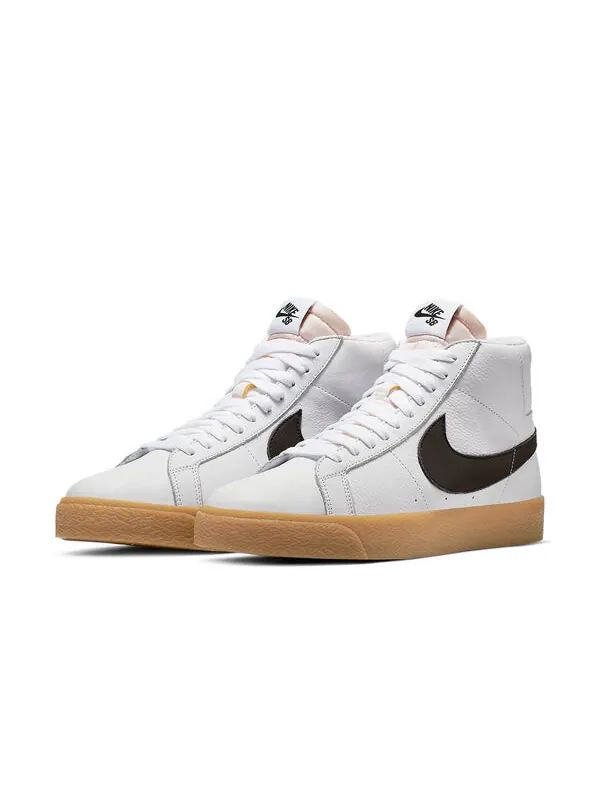Кроссовки блейзер средний sb Nike — изображение 2 из 4, белый/черный