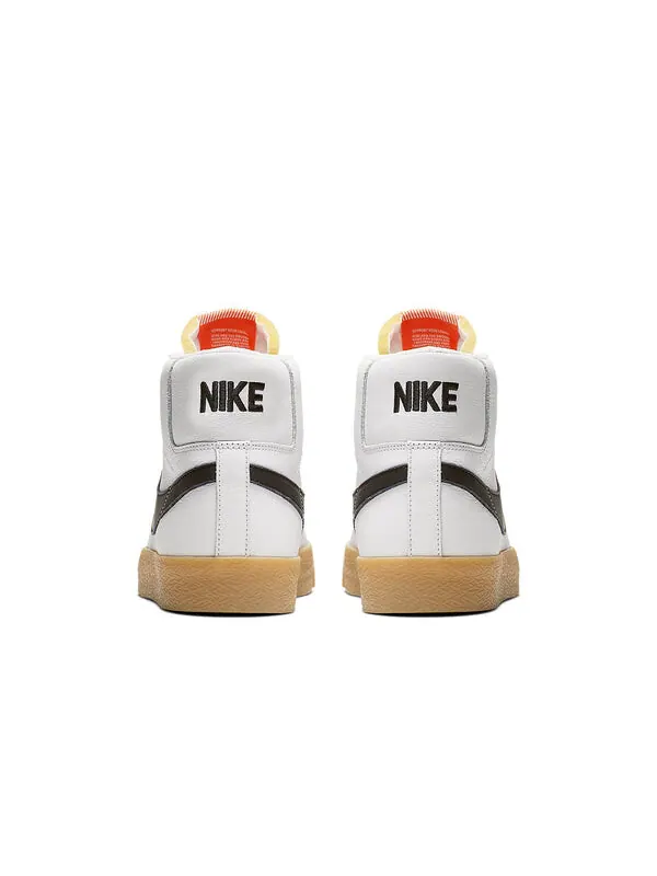 Кроссовки блейзер средний sb Nike — изображение 4 из 4, белый/черный