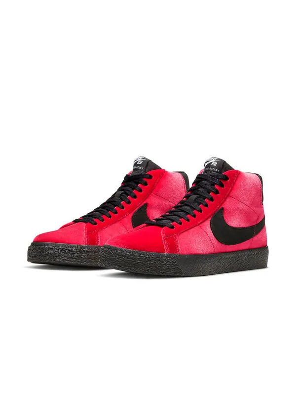 Кроссовки kevin bradley x zoom blazer mid iso sb Nike — изображение 3 из 4, красный