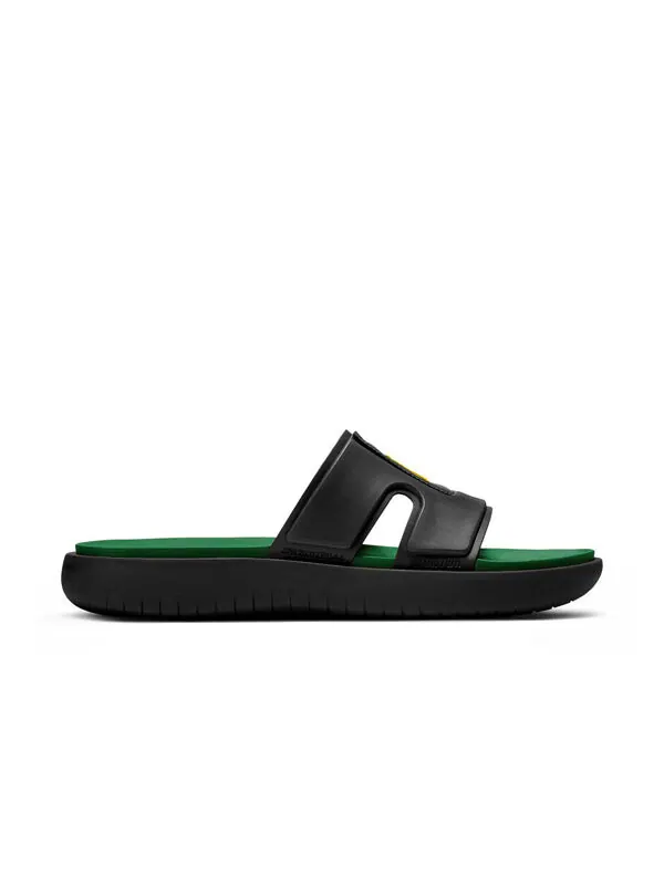 Тапочки hydro 8 sandals black/green Air Jordan — изображение 2 из 4, черный/зеленый