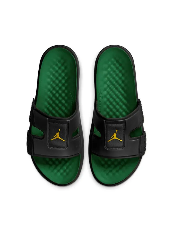 Тапочки hydro 8 sandals black/green Air Jordan — изображение 3 из 4, черный/зеленый