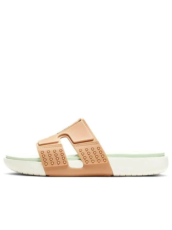Тапочки jordan hydro 8 slide 'khaki white' Nike — изображение 1 из 4, бежевый/красный