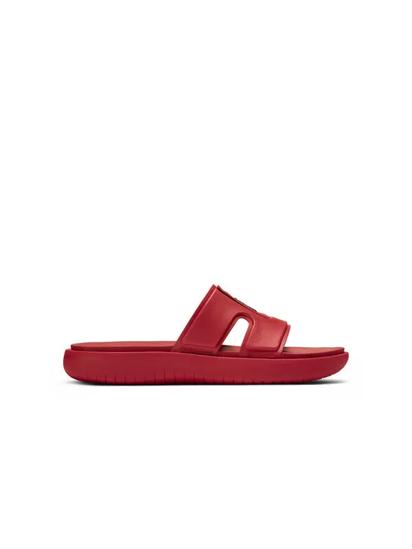 Тапочки hydro 8 red slippers Air Jordan — изображение 2 из 4, красный