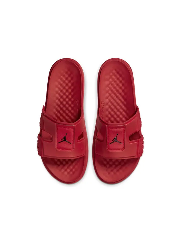 Тапочки hydro 8 red slippers Air Jordan — изображение 3 из 4, красный
