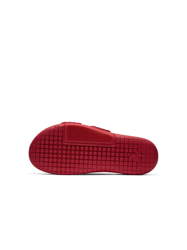 Тапочки hydro 8 red slippers Air Jordan — изображение 4 из 4, красный