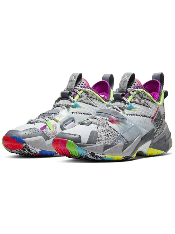 Кроссовки почему не zer0.3 pf Air Jordan — изображение 2 из 4, белый/серый