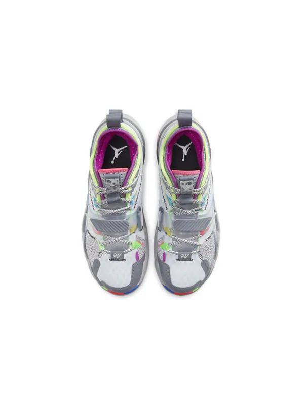 Кроссовки почему не zer0.3 pf Air Jordan — изображение 3 из 4, белый/серый