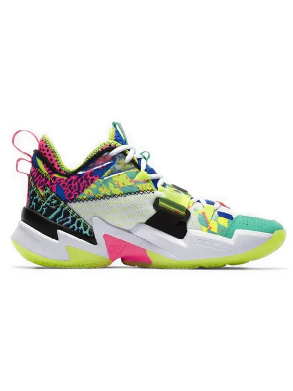 Кроссовки почему не zer0.3 pf Air Jordan — изображение 2 из 4, белый/черный-розовый