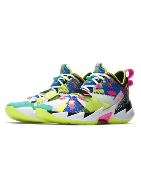 Кроссовки почему не zer0.3 pf Air Jordan — изображение 3 из 4, белый/черный-розовый