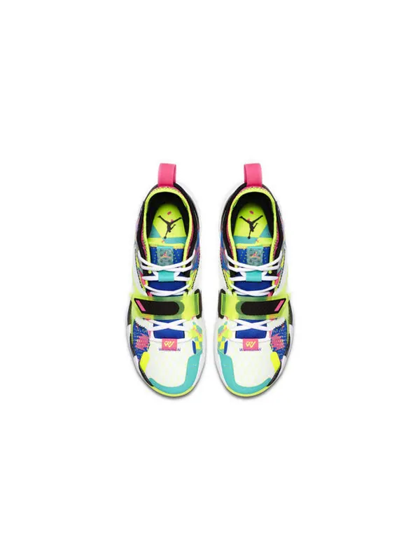 Кроссовки почему не zer0.3 pf Air Jordan — изображение 4 из 4, белый/черный-розовый