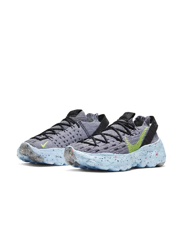 Кроссовки space hippie 04 'this is trash - volt' Nike — изображение 3 из 4, серый/зеленый