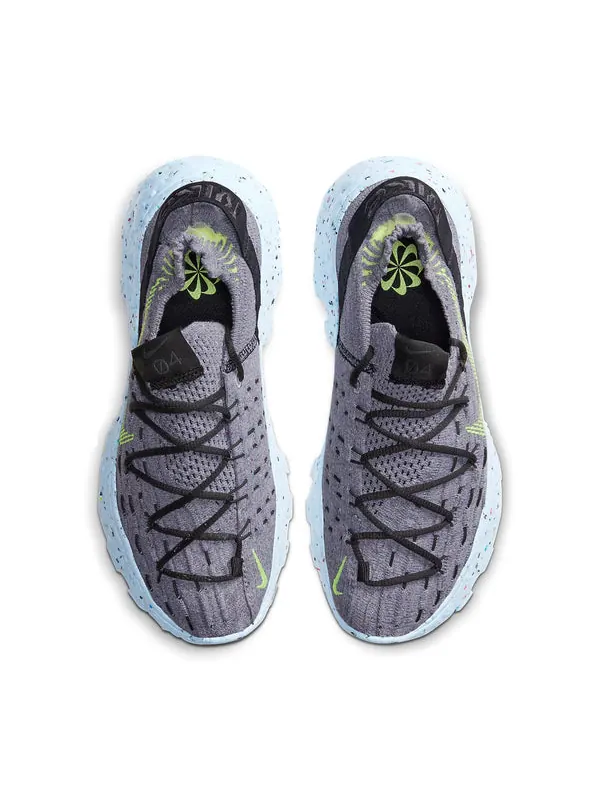 Кроссовки space hippie 04 'this is trash - volt' Nike — изображение 4 из 4, серый/зеленый