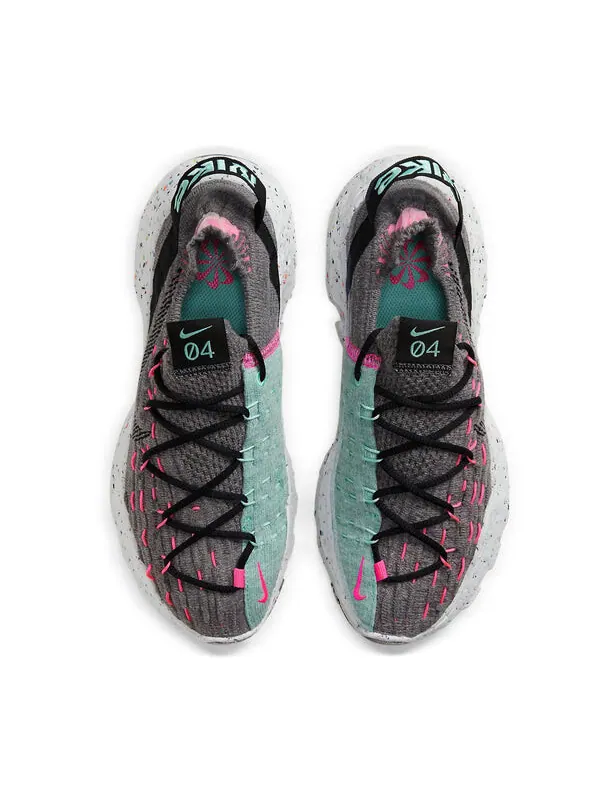 Кроссовки космические хиппи 04 Nike — изображение 4 из 4, серый/черный/розовый