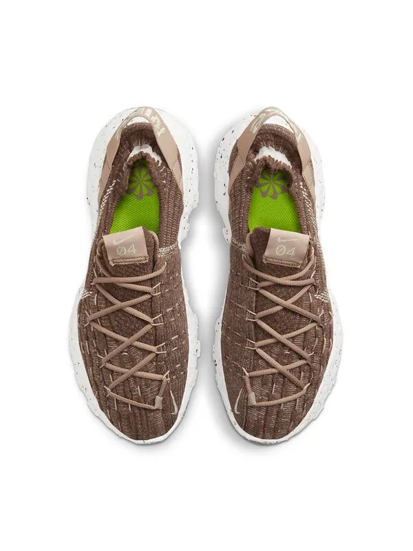 Кроссовки космические хиппи 04 Nike — изображение 4 из 4, коричневый/белый