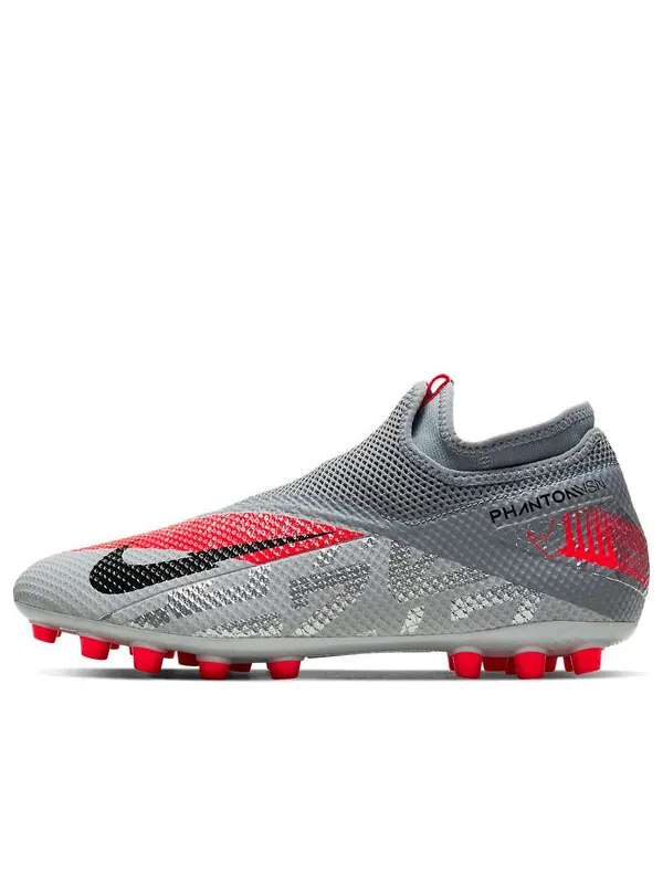 Кроссовки phantom vision 2 academy df ag Nike — изображение 1 из 4, серый/красный
