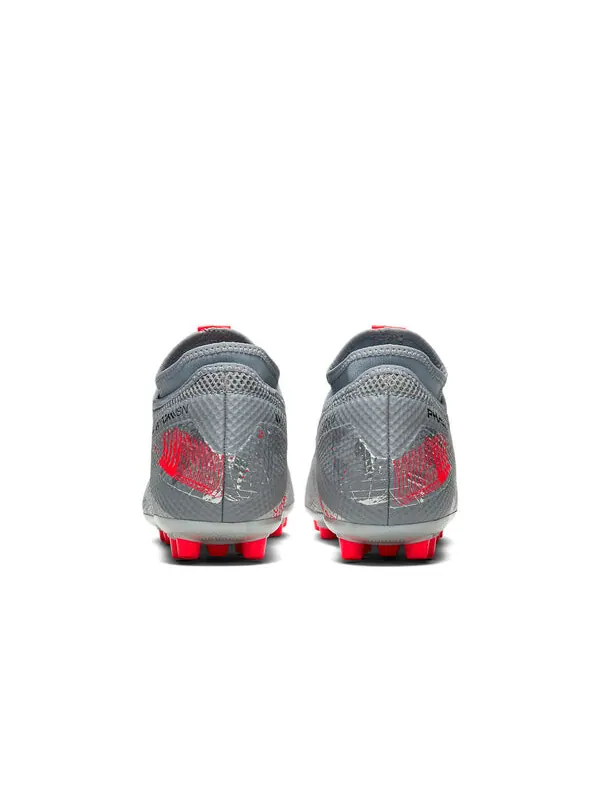 Кроссовки phantom vision 2 academy df ag Nike — изображение 3 из 4, серый/красный
