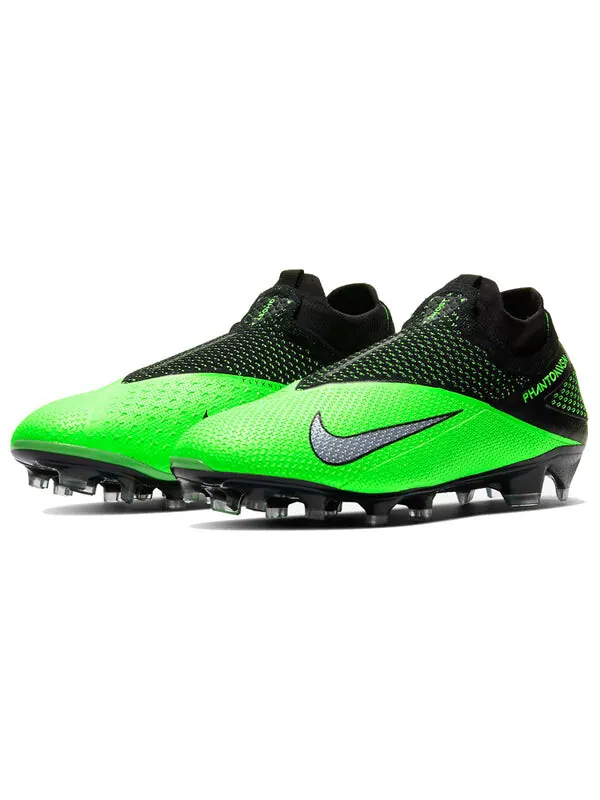 Кроссовки фантом вижн 2 элит df fg Nike — изображение 3 из 4, черный/зеленый