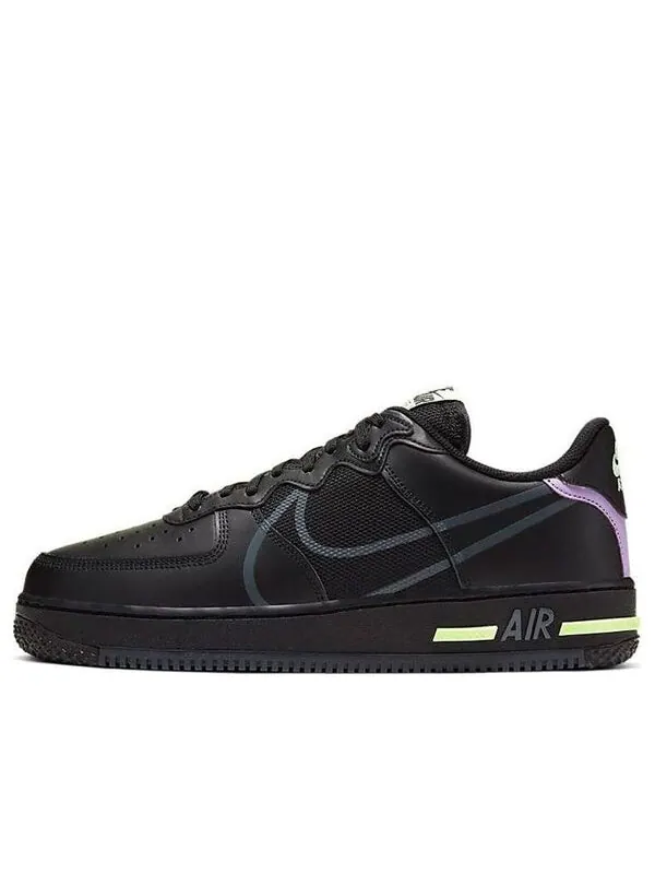 Кроссовки air force 1 реагировать Nike — изображение 1 из 4, черный/серый