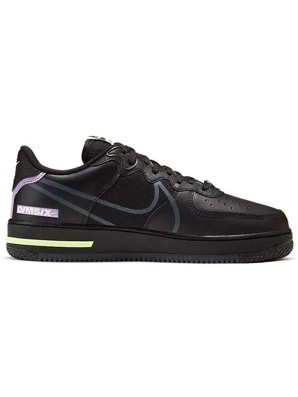 Кроссовки air force 1 реагировать Nike — изображение 2 из 4, черный/серый