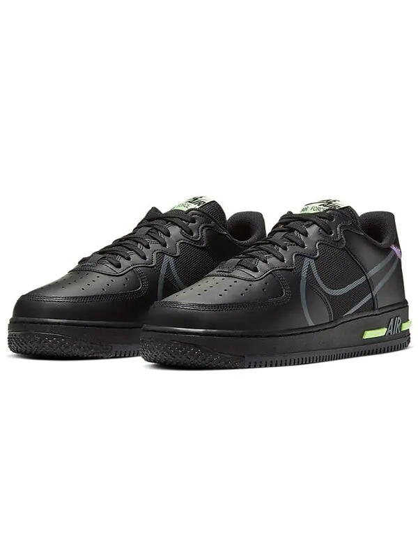 Кроссовки air force 1 реагировать Nike — изображение 3 из 4, черный/серый
