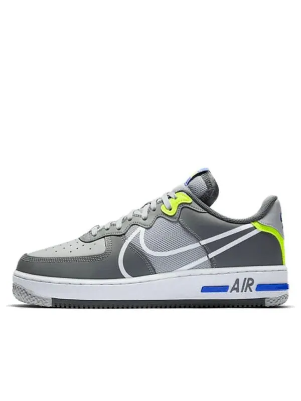 Кроссовки air force 1 реагировать Nike — изображение 1 из 4, серый/зеленый