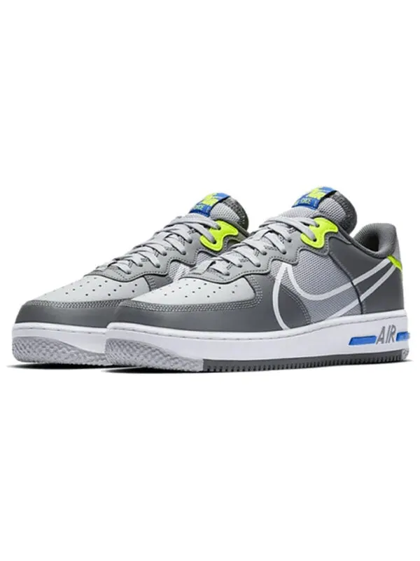 Кроссовки air force 1 реагировать Nike — изображение 2 из 4, серый/зеленый