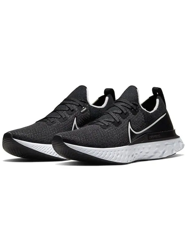 Кроссовки React Infinity Run Nike — изображение 3 из 4, черный/белый