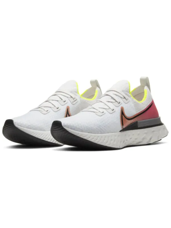 Кроссовки React Infinity Run Nike — изображение 3 из 4, белый/красный