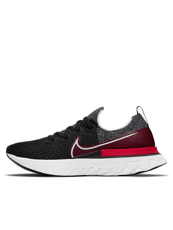 Кроссовки React Infinity Run Flyknit Nike — изображение 1 из 4, черный/красный