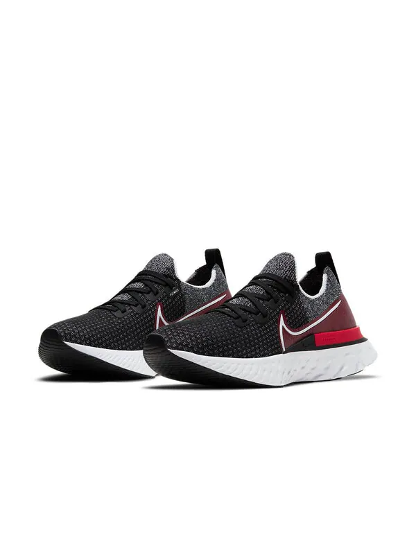 Кроссовки React Infinity Run Flyknit Nike — изображение 3 из 4, черный/красный