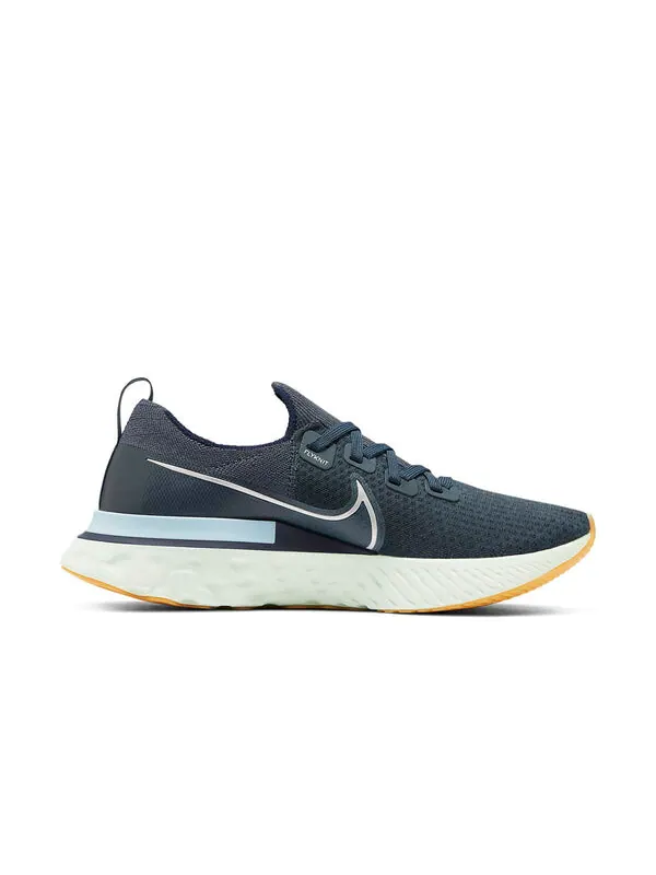 Кроссовки React Infinity Run Flyknit Nike — изображение 2 из 4, серый-синий
