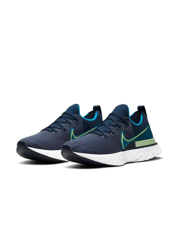 Кроссовки React Infinity Run Flyknit Nike — изображение 3 из 4, синий