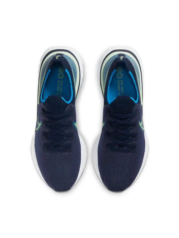 Кроссовки React Infinity Run Flyknit Nike — изображение 4 из 4, синий