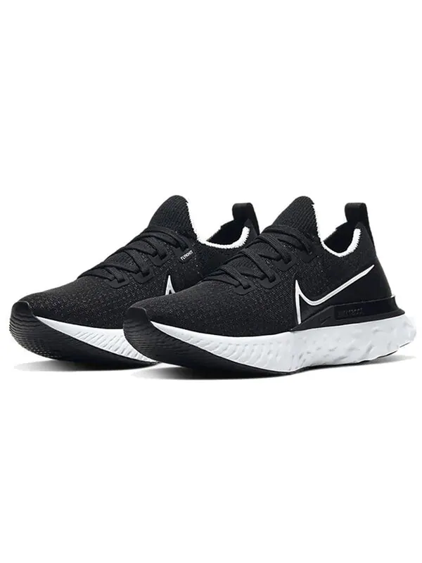 Кроссовки React Infinity Run Nike — изображение 3 из 4, черный/белый