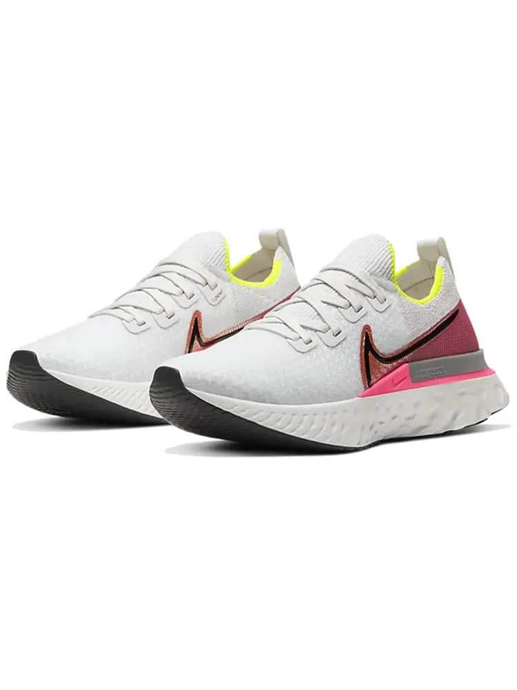 Беговые кроссовки (WMNS) Nike React Infinity Run 'Pink Blast' — изображение 3 из 6, серебряный