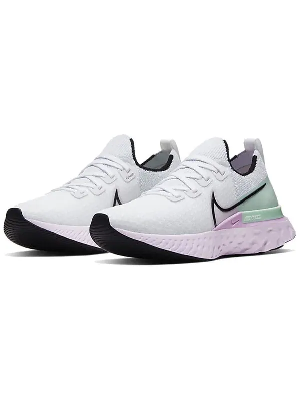 Кроссовки react infinity run fk Nike — изображение 3 из 4, белый/черный