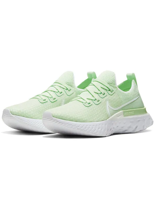 Кроссовки react infinity run fk Nike — изображение 3 из 4, зеленый/белый