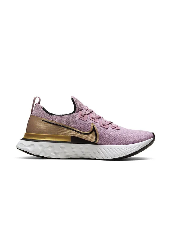 Кроссовки React Infinity Run Nike — изображение 2 из 4, фиолетовый