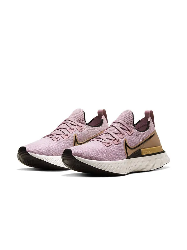 Кроссовки React Infinity Run Nike — изображение 3 из 4, фиолетовый