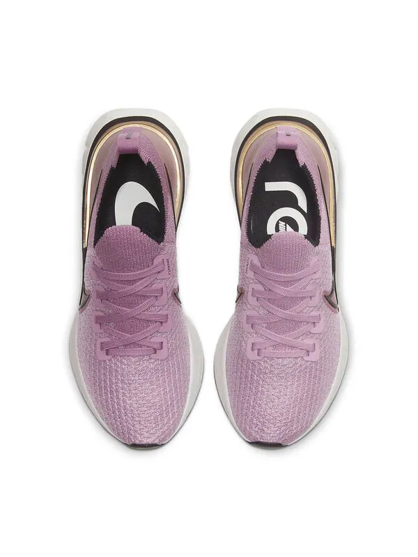 Кроссовки React Infinity Run Nike — изображение 4 из 4, фиолетовый