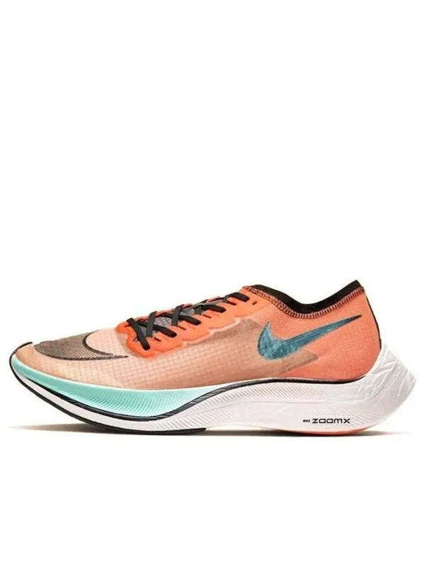 Кроссовки zoomx vaporfly next% Nike — изображение 1 из 4, зеленый/-черный-белый