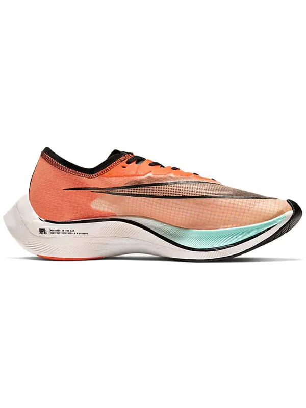 Кроссовки zoomx vaporfly next% Nike — изображение 2 из 4, зеленый/-черный-белый