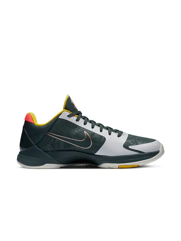 Кроссовки zoom kobe 5 protro Nike — изображение 2 из 4, серый/зеленый