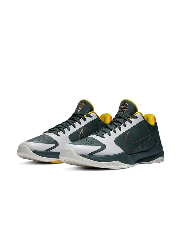 Кроссовки zoom kobe 5 protro Nike — изображение 3 из 4, серый/зеленый
