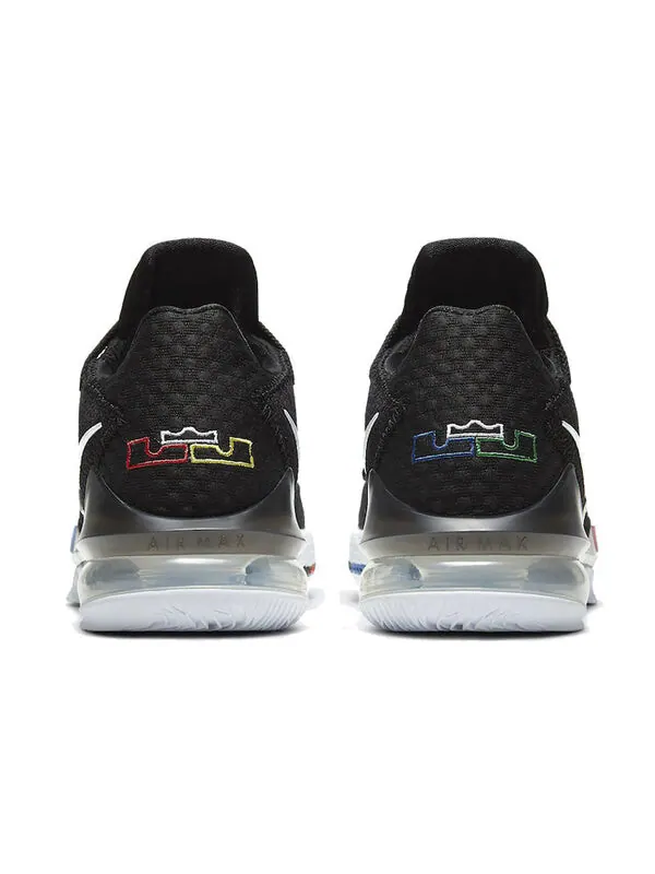 Кроссовки Nike Lebron 17 Low EP 'Multi-Color' — изображение 4 из 4, черный/белый